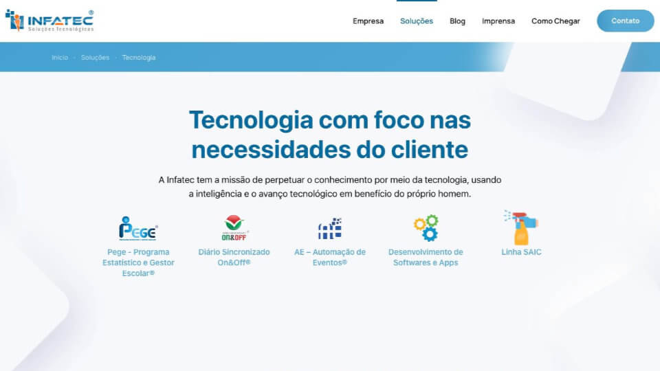 Infatec - Soluções Tecnológicas